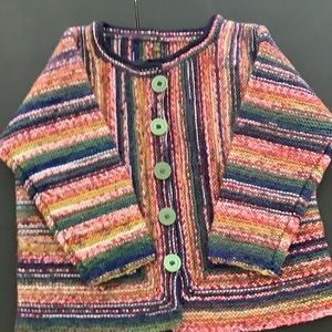 Handmade child’s sweater